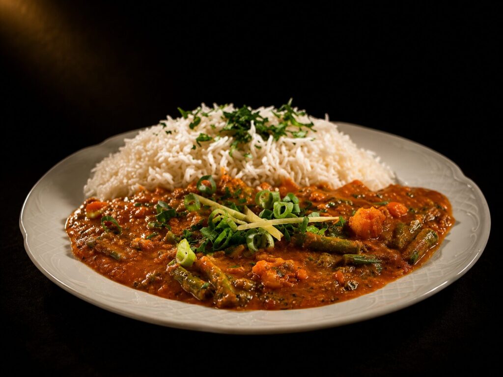 Mixed Vegetable Curry in Villingen-Schwenningen – Frisches indisches Gemüse-Curry mit aromatischen Gewürzen im Shiva's Garden